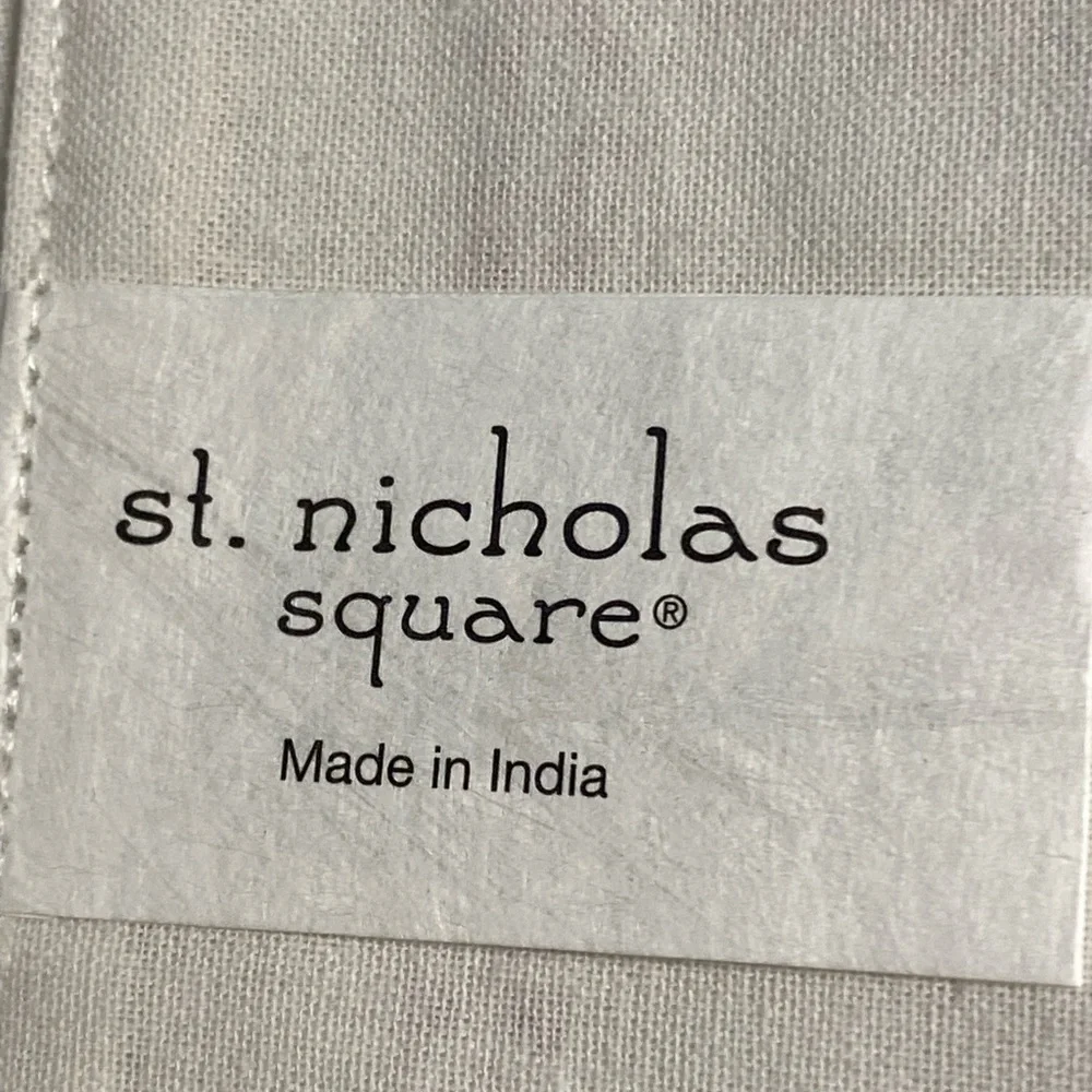 Saint Nicholas Square Plaid reindeer set of four Placemats